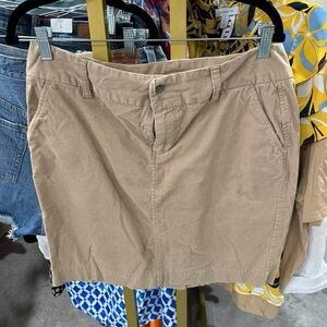 Old Navy Tan Mini Skirt